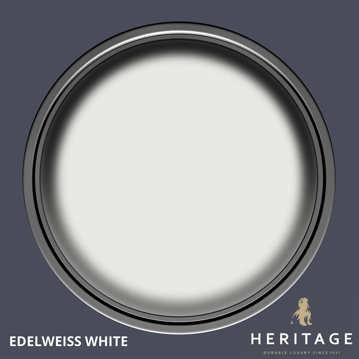 Dulux Heritage Eggshell Edelweiss White  750Ml
