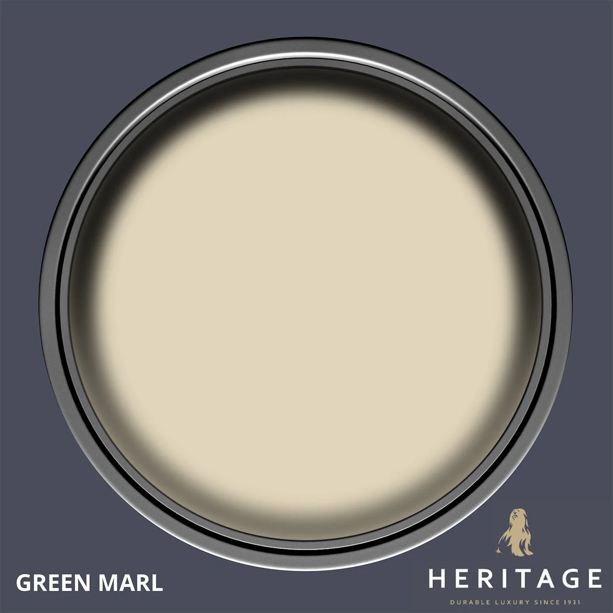 Dulux Heritage Eggshell Green Marl 750Ml