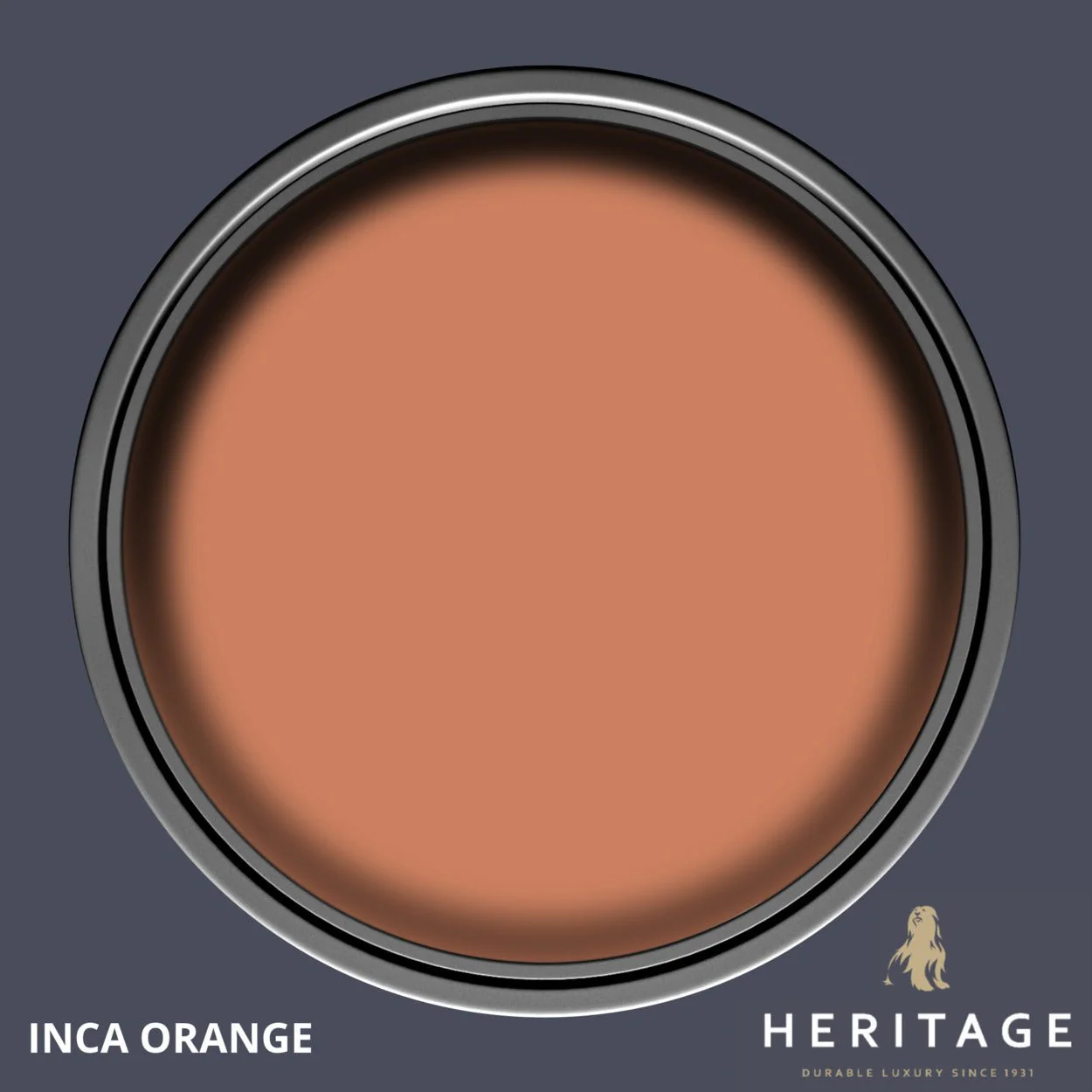 Dulux Heritage Eggshell Inca Orange  750Ml