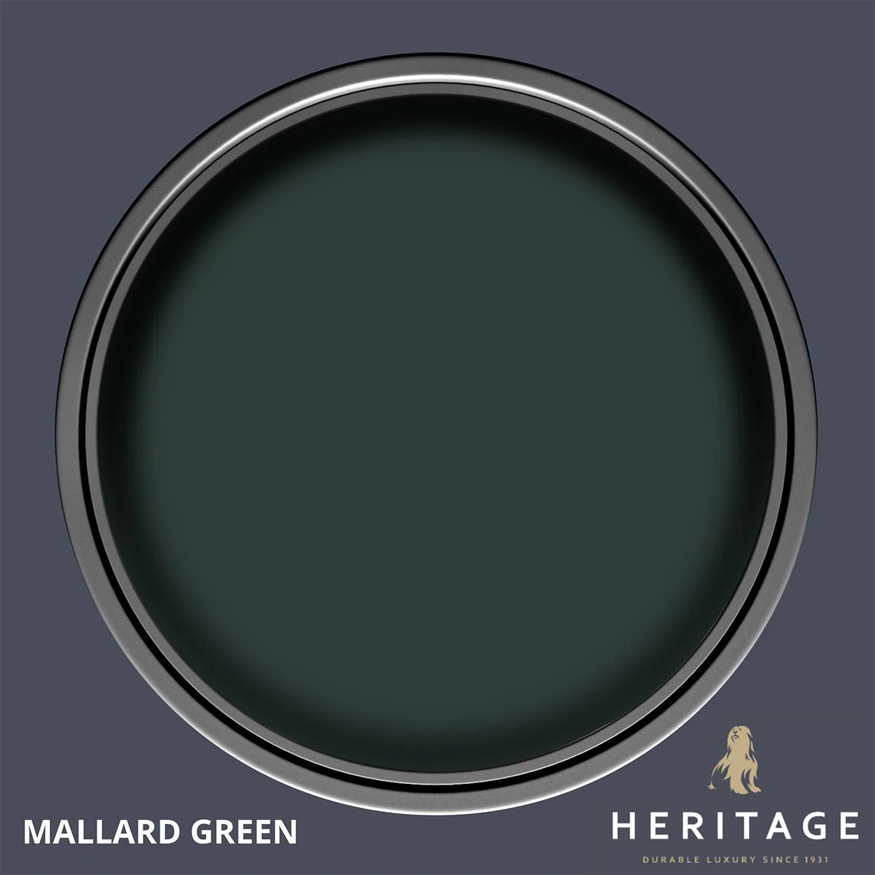 Dulux Heritage Eggshell Mallard Green  2.5L