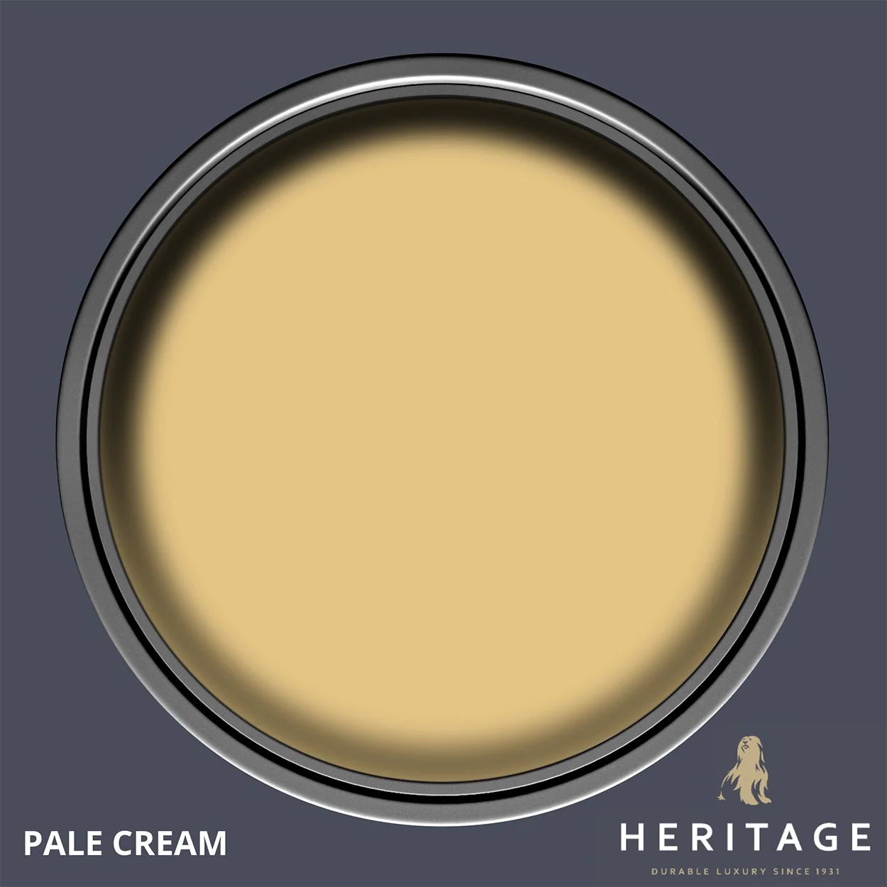 Dulux Heritage Eggshell Pale Cream  750Ml