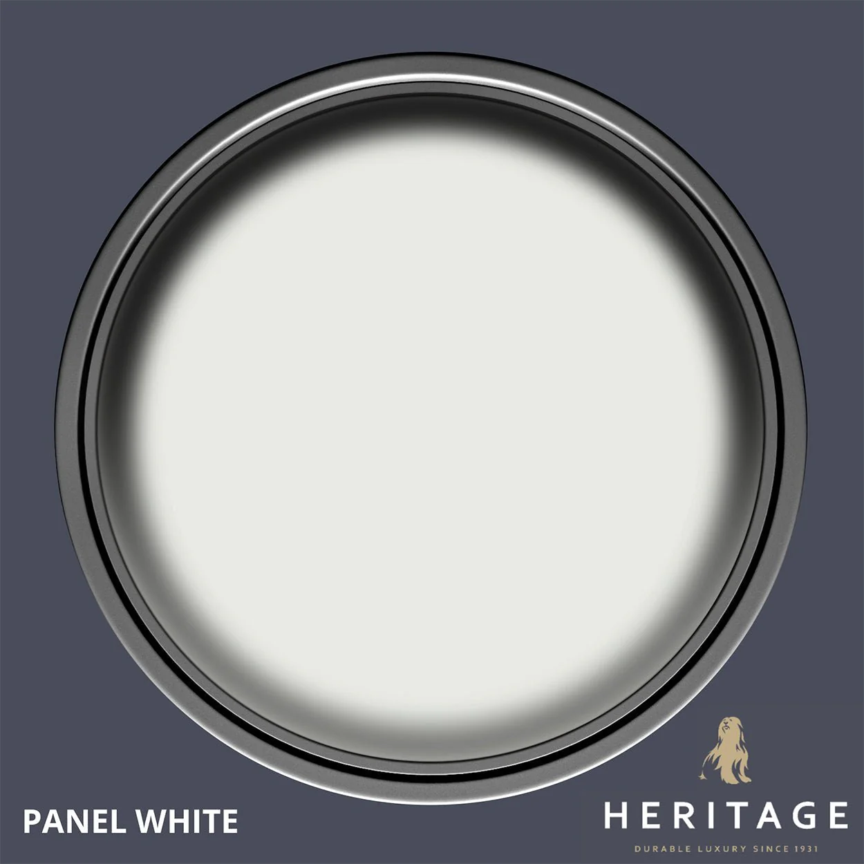 Dulux Heritage Eggshell Panel White  750Ml