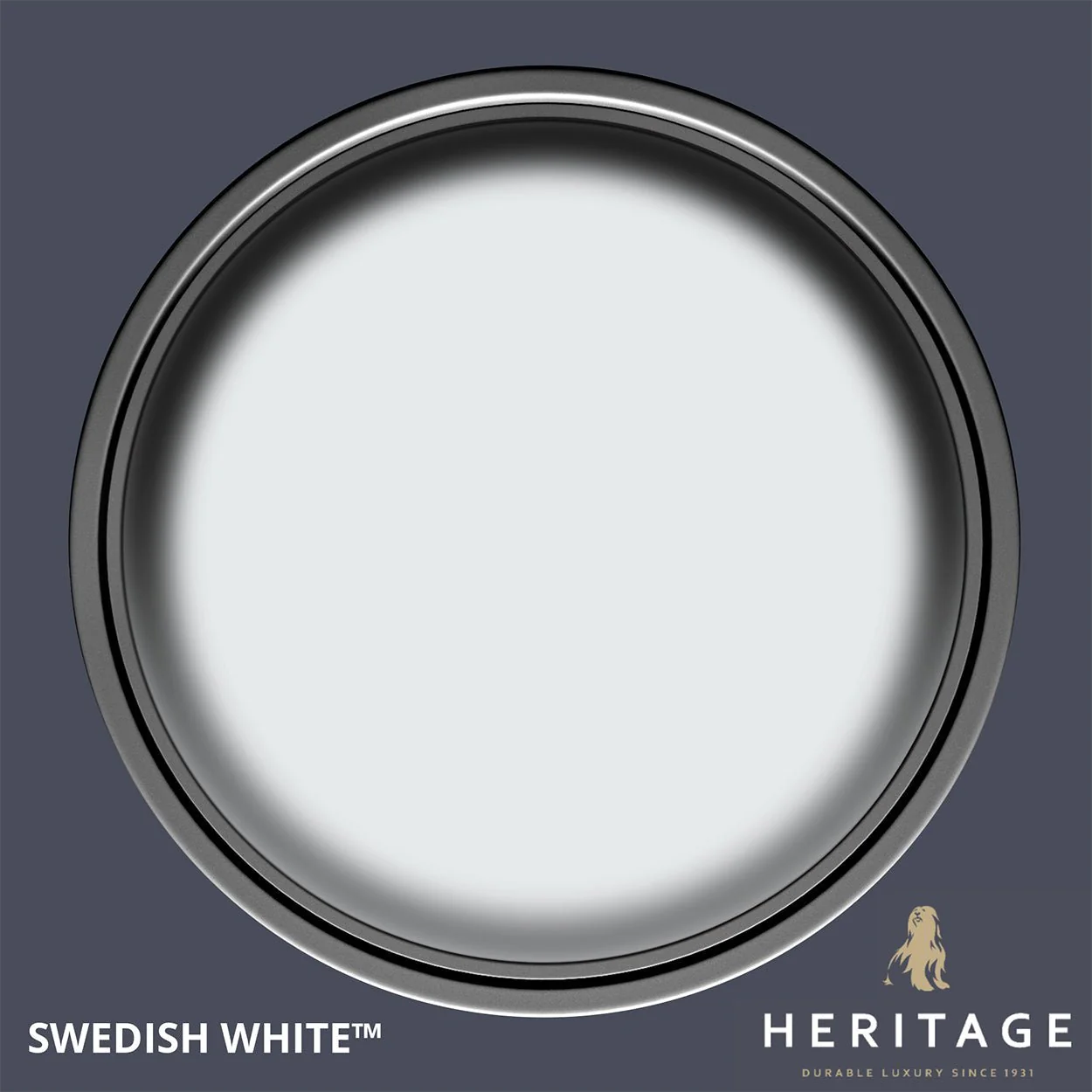 Dulux Heritage Eggshell Swedish White  750Ml