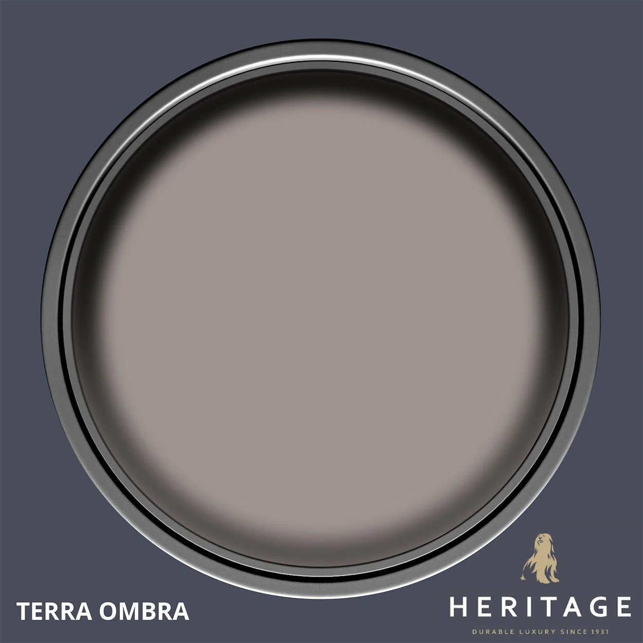 Dulux Heritage Eggshell Terra Ombra  750Ml