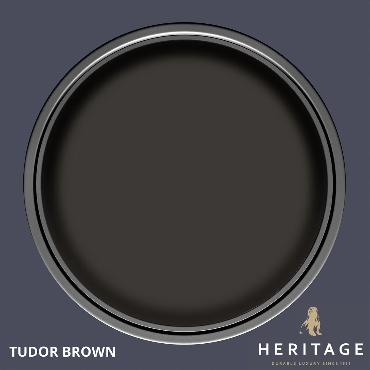 Dulux Heritage Eggshell Tudor Brown  750Ml