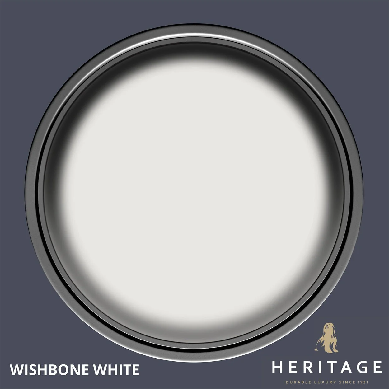 Dulux Heritage Eggshell Wishbone White 2.5L