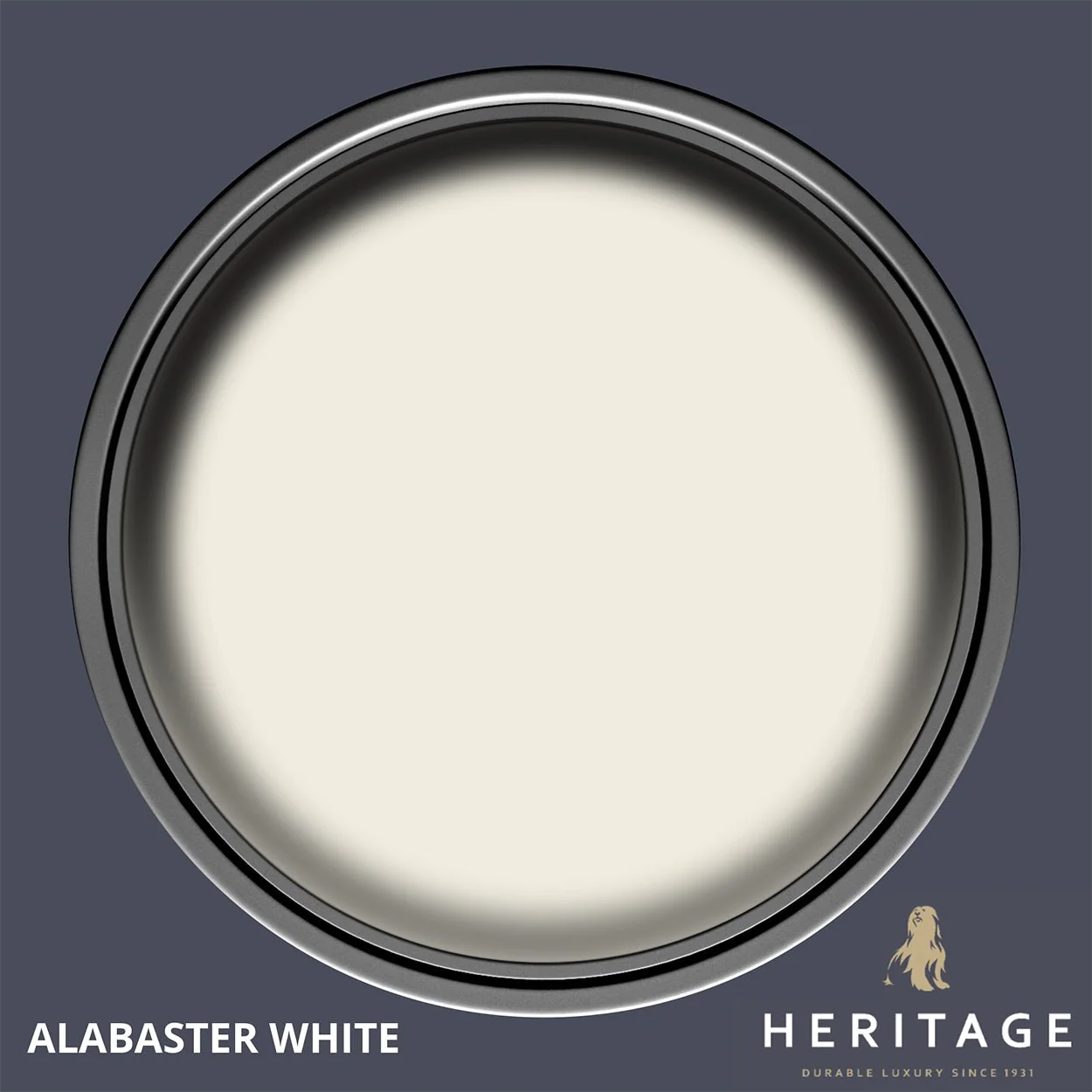 Dulux Heritage Velvet Matt Alabaster White 1L