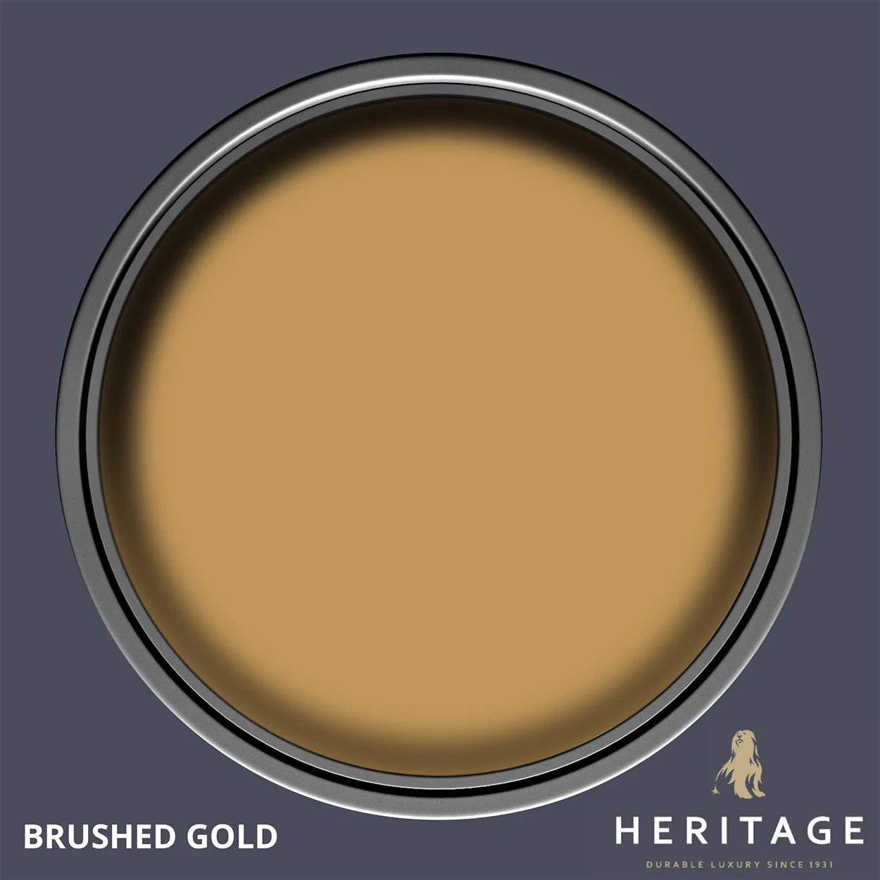 Dulux Heritage Velvet Matt Brushed Gold 5L