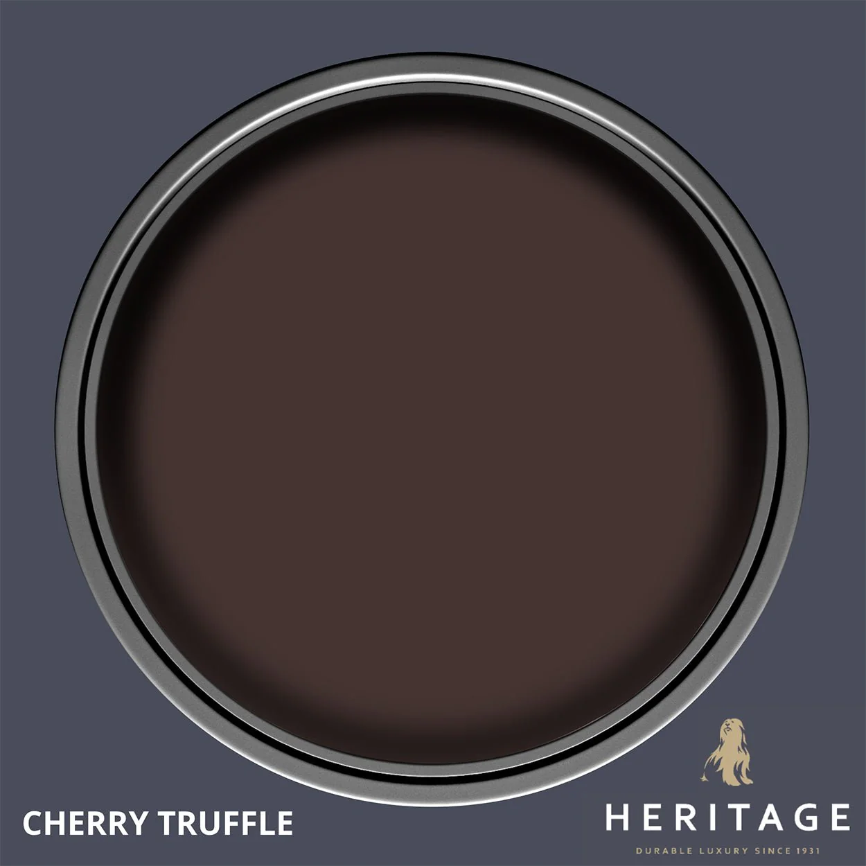 Dulux Heritage Velvet Matt Cherry Truffle  1L