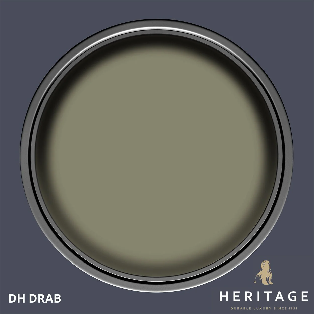 Dulux Heritage Velvet Matt Dh Drab 1L