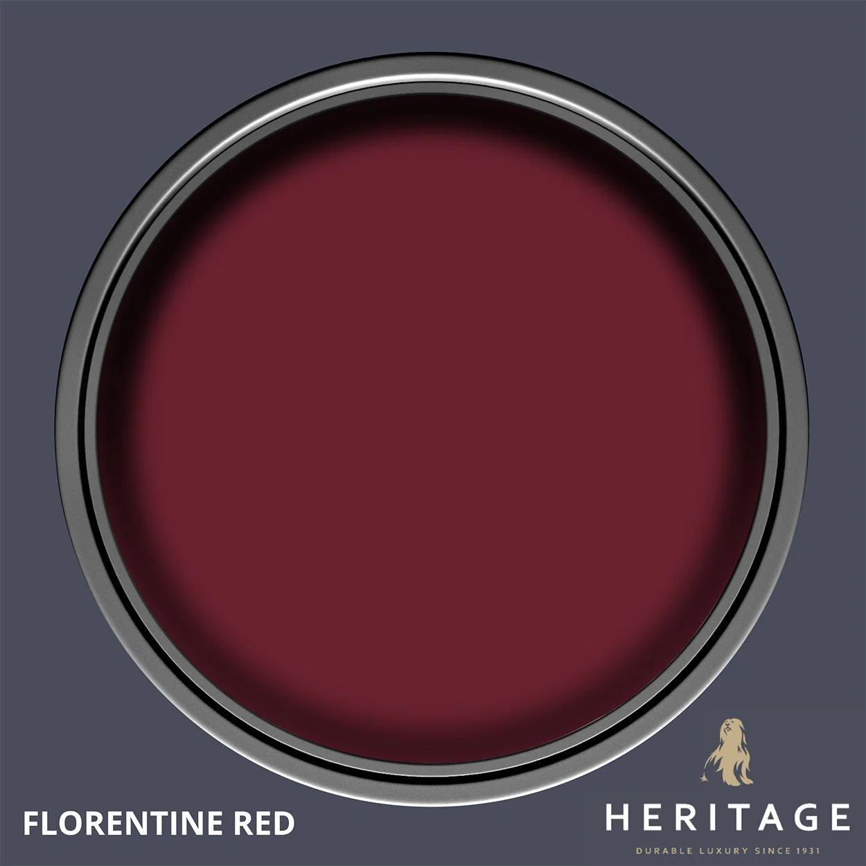 Dulux Heritage Velvet Matt Florentine Red 2.5L