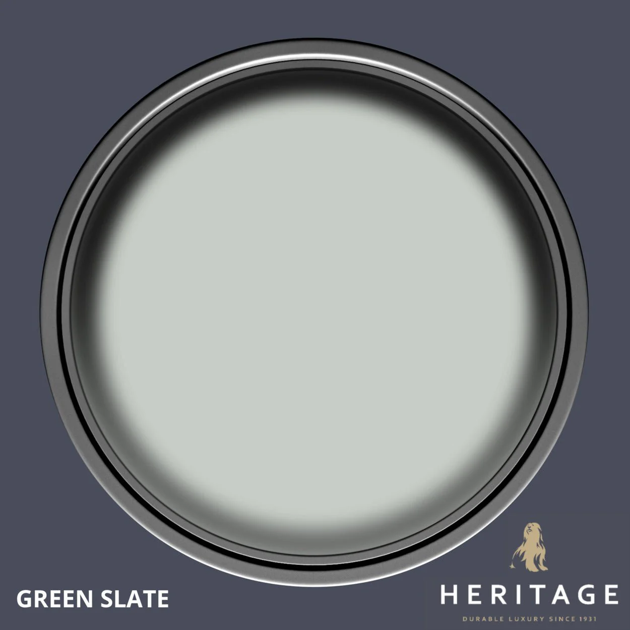 Dulux Heritage Velvet Matt Green Slate  5L