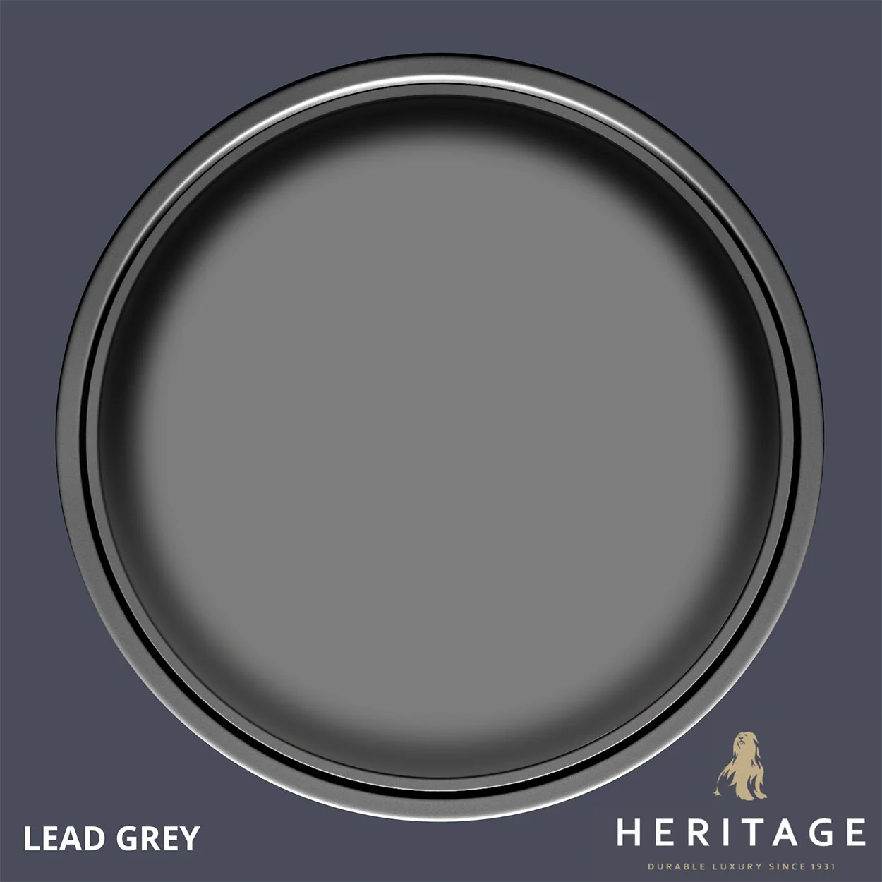 Dulux Heritage Velvet Matt Lead Grey 2.5L