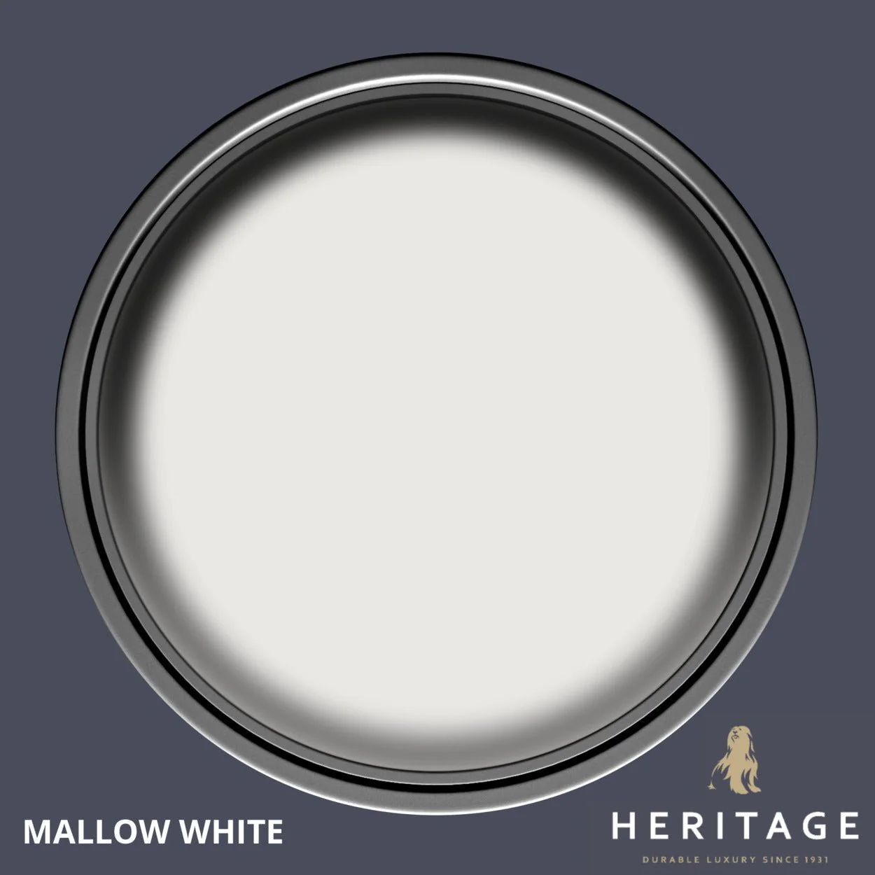 Dulux Heritage Velvet Matt Mallow White 5L