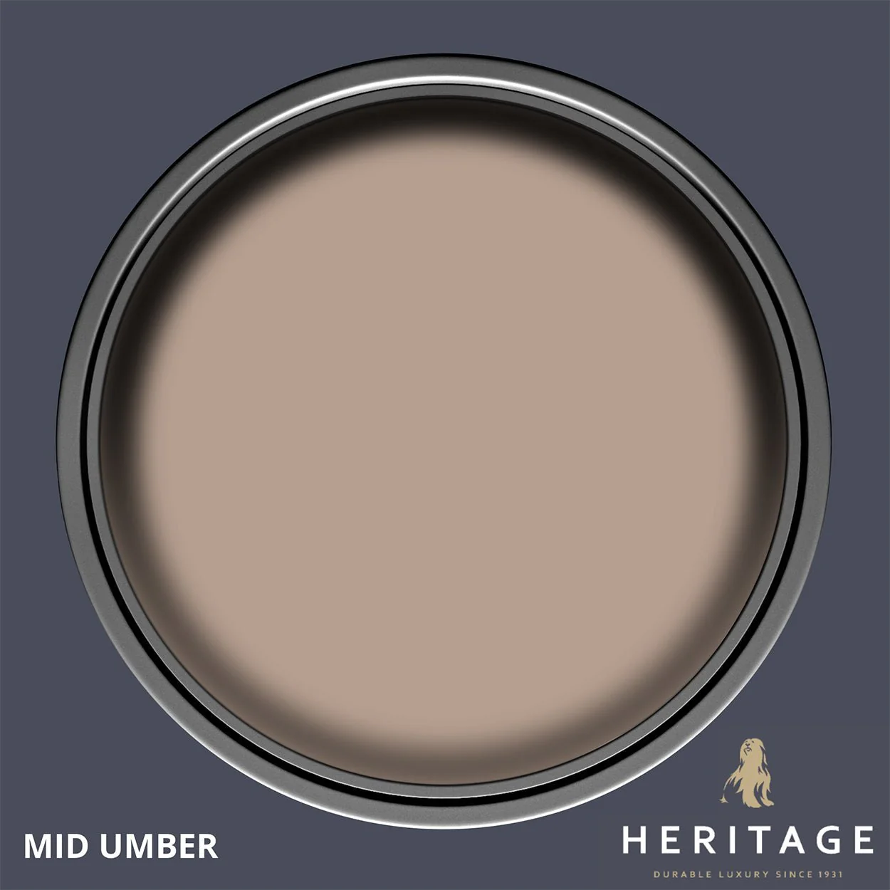 Dulux Heritage Velvet Matt Mid Umber  5L