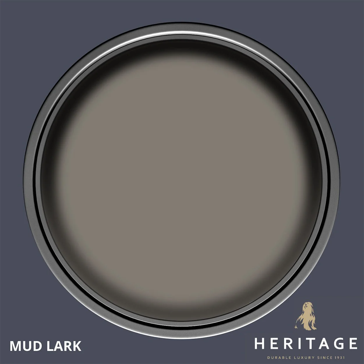 Dulux Heritage Velvet Matt Mud Lark 1L