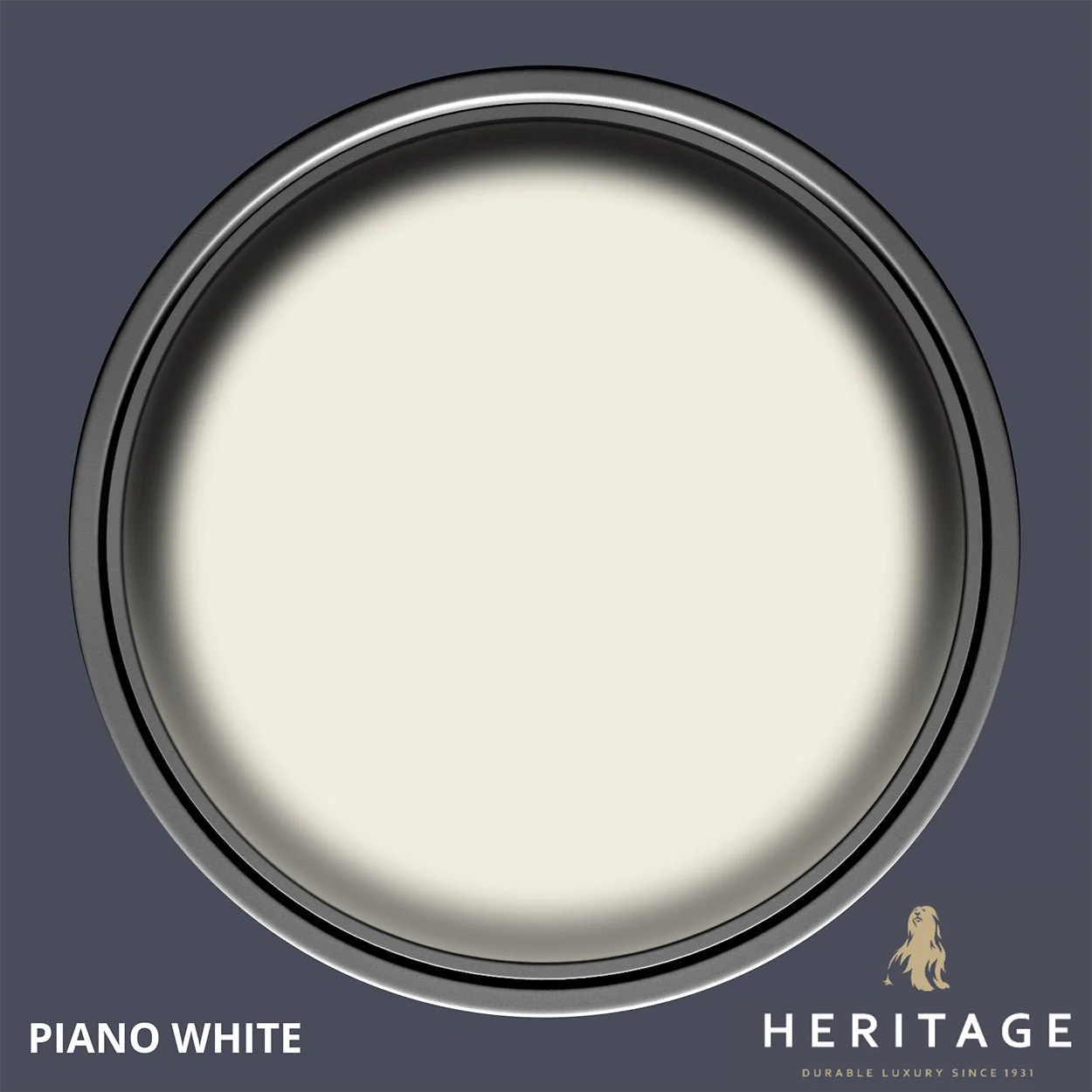 Dulux Heritage Velvet Matt Piano White 2.5L