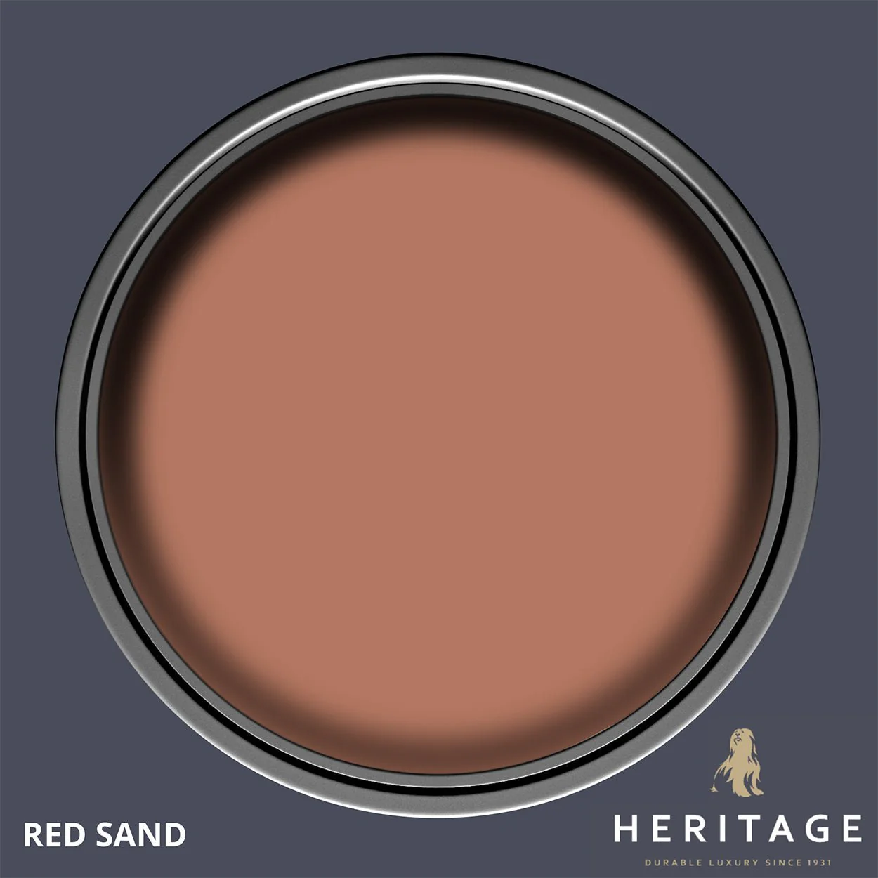 Dulux Heritage Velvet Matt Red Sand 5L