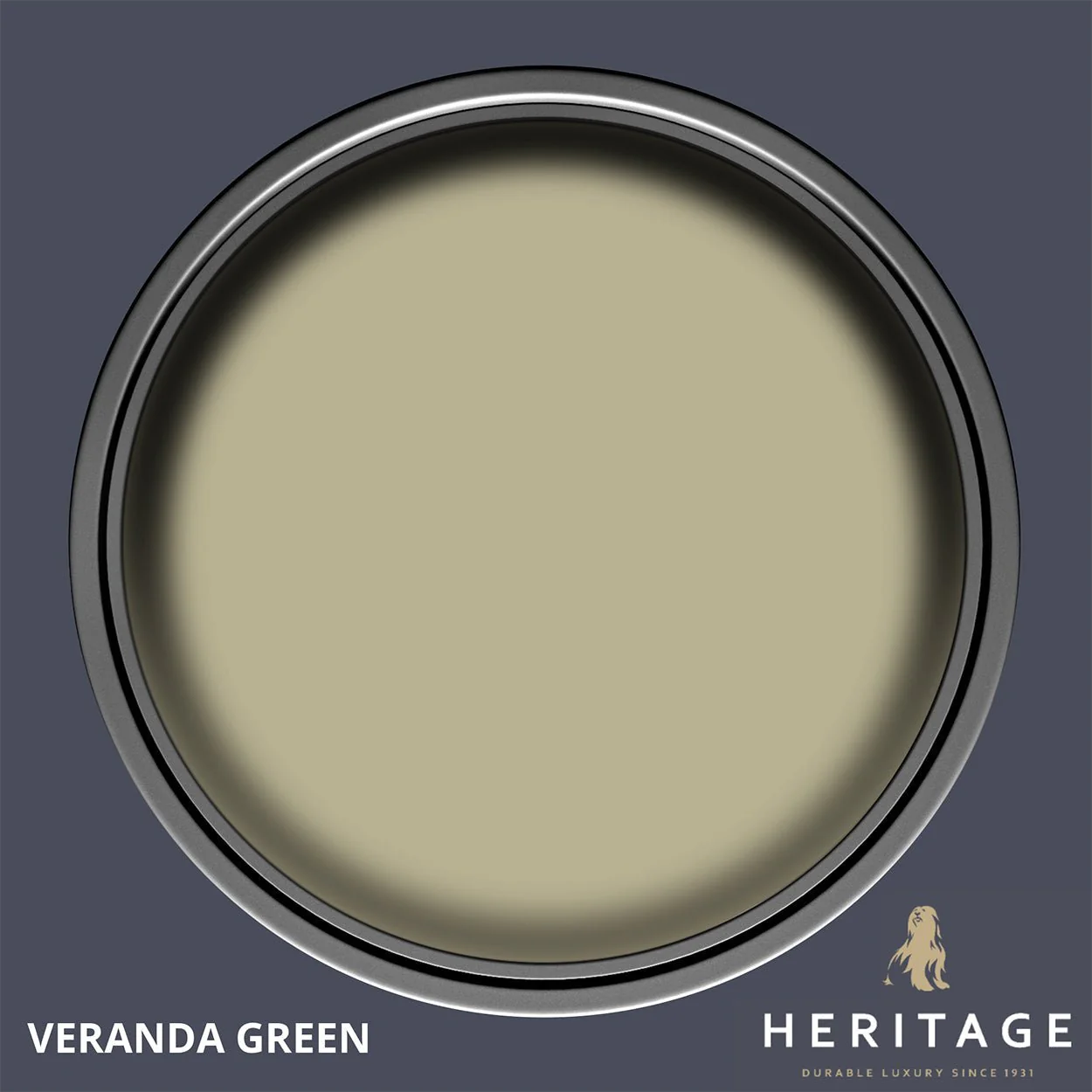 Dulux Heritage Velvet Matt Veranda Green 1L