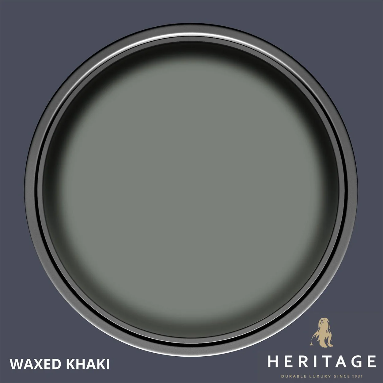 Dulux Heritage Velvet Matt Waxed Khaki 5L