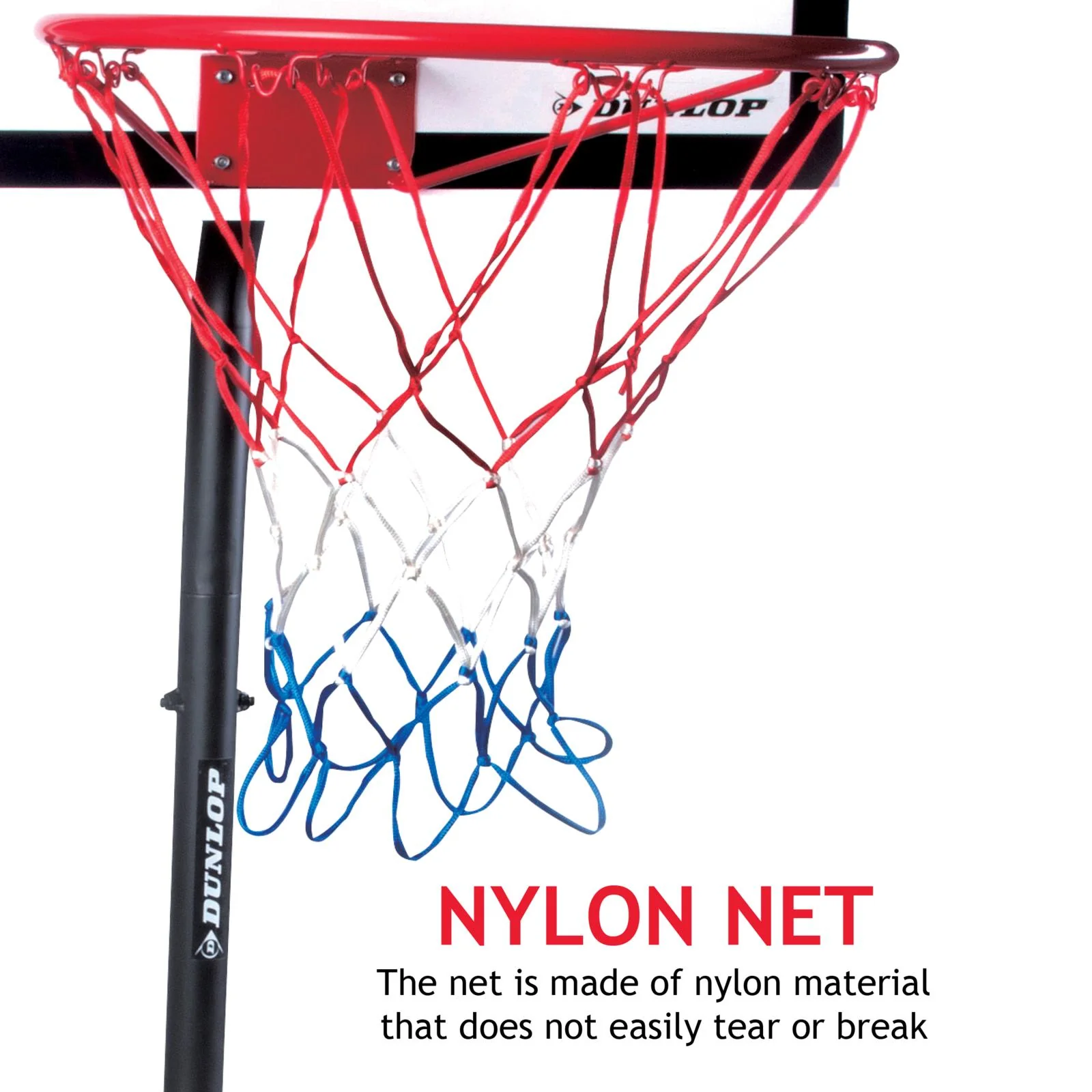 Dunlop Adjustable Basketball Set 165-205cm - Image 3