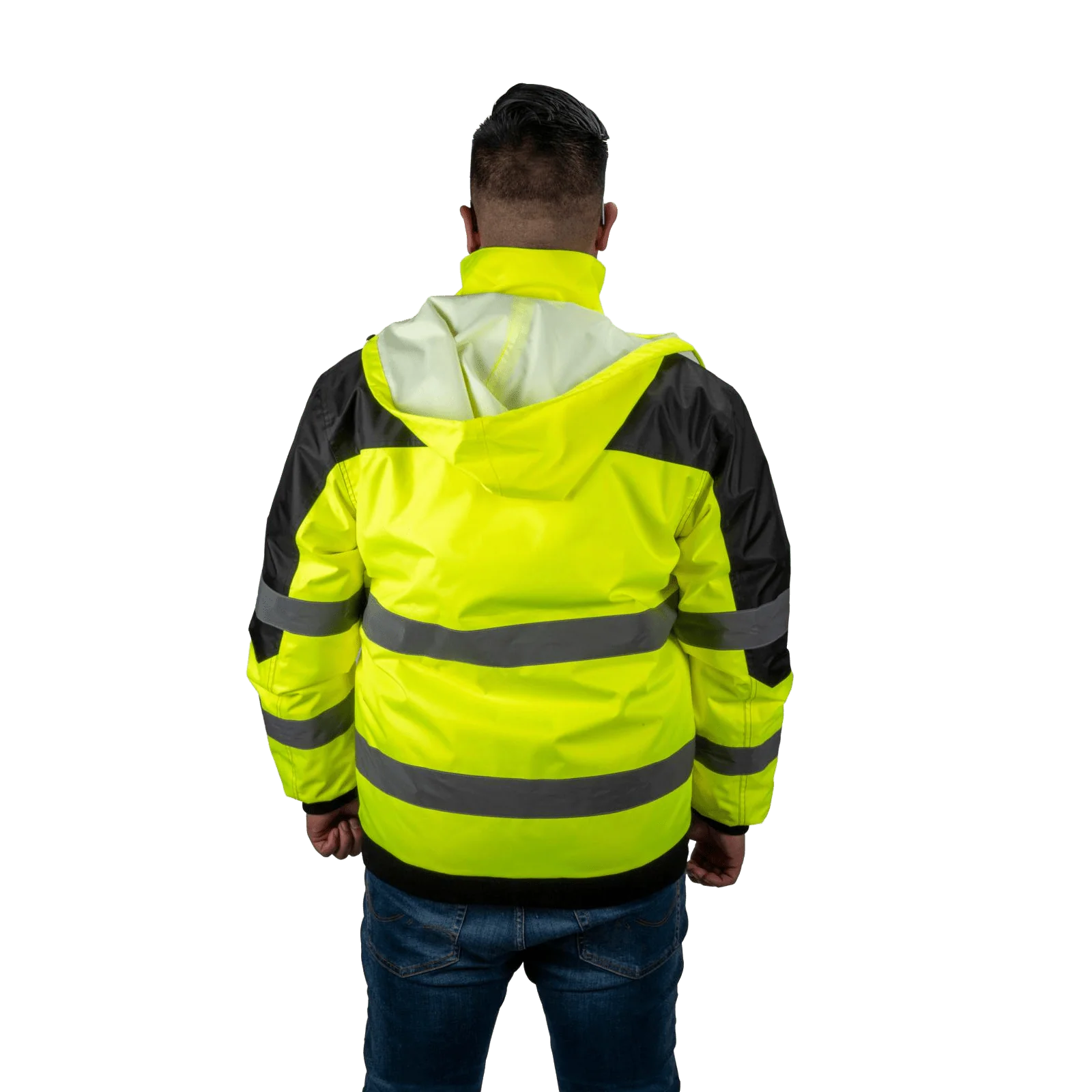 Dunlop Hi-Vis Safety Jacket Size L - Image 2
