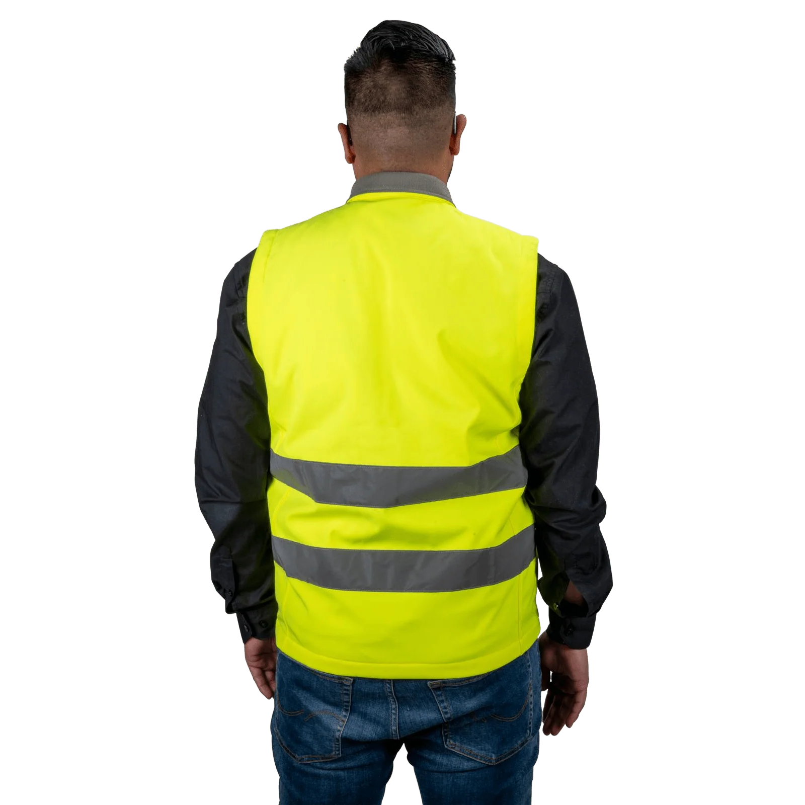 Dunlop Hi-Vis Soft Shell Bodywarmer Size XL - Image 2