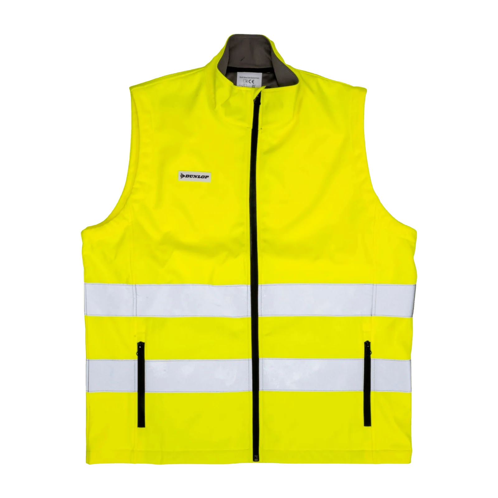 Dunlop Hi-Vis Soft Shell Bodywarmer Size XL - Image 3