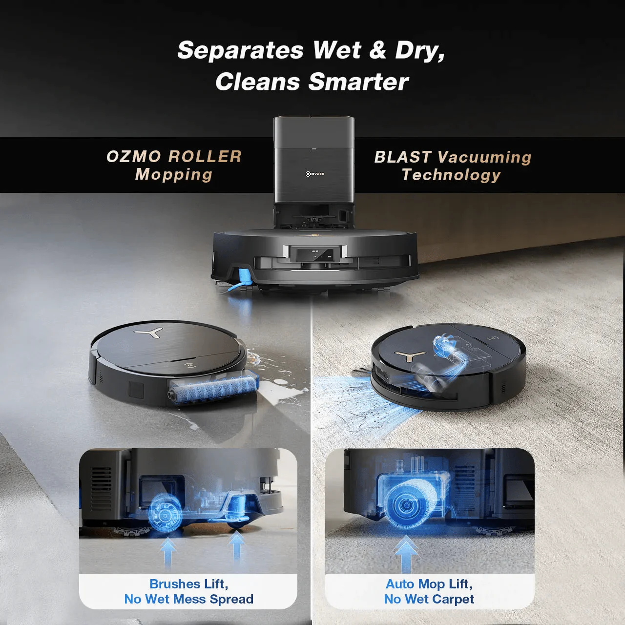 ECOVACS DEEBOT X9 PRO OMNI Robot Vacuum & Mop – Dual-Powered Flagship Cleaner - Image 10
