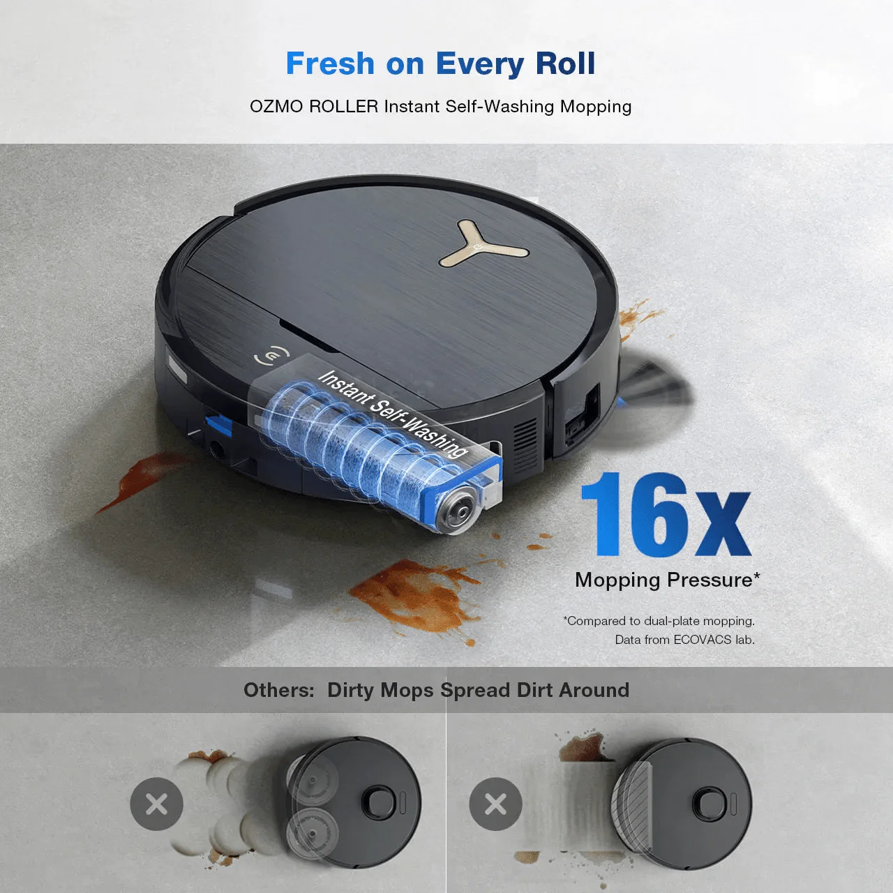ECOVACS DEEBOT X9 PRO OMNI Robot Vacuum & Mop – Dual-Powered Flagship Cleaner - Image 9