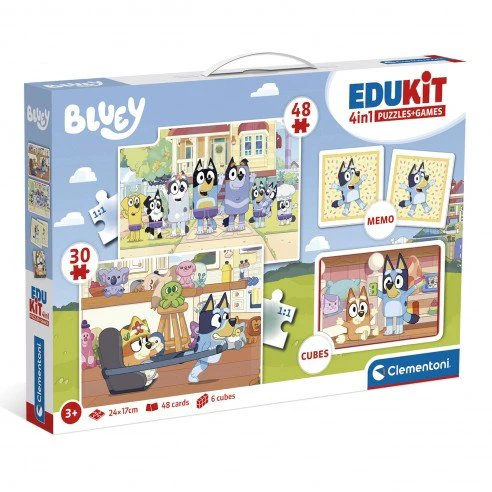 Edukit 4in1 Bluey Puzzle