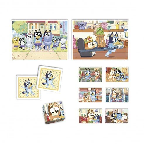 Edukit 4in1 Bluey Puzzle - Image 2