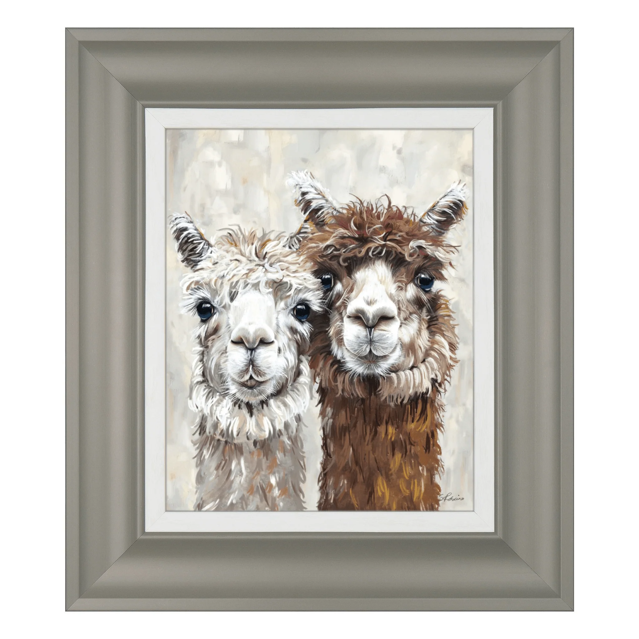 Eey and Ore and Abe and Lincoln Framed Wall Art - Set of 2 - Image 3