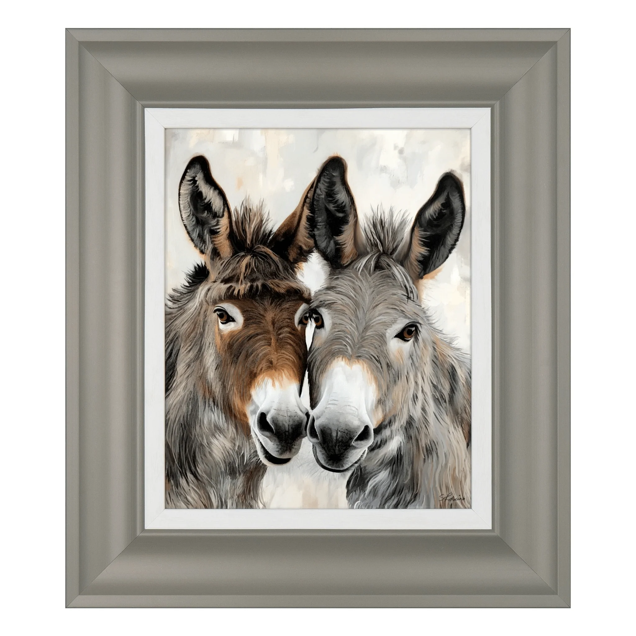 Eey and Ore and Abe and Lincoln Framed Wall Art - Set of 2 - Image 4