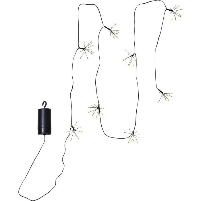 Eglo Battery Operated Dew Drop Flower String Lights