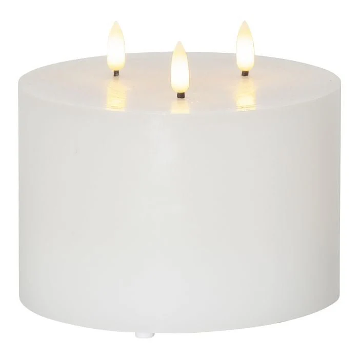 Eglo Led 3 Flame Wax Effect Candle 13cm