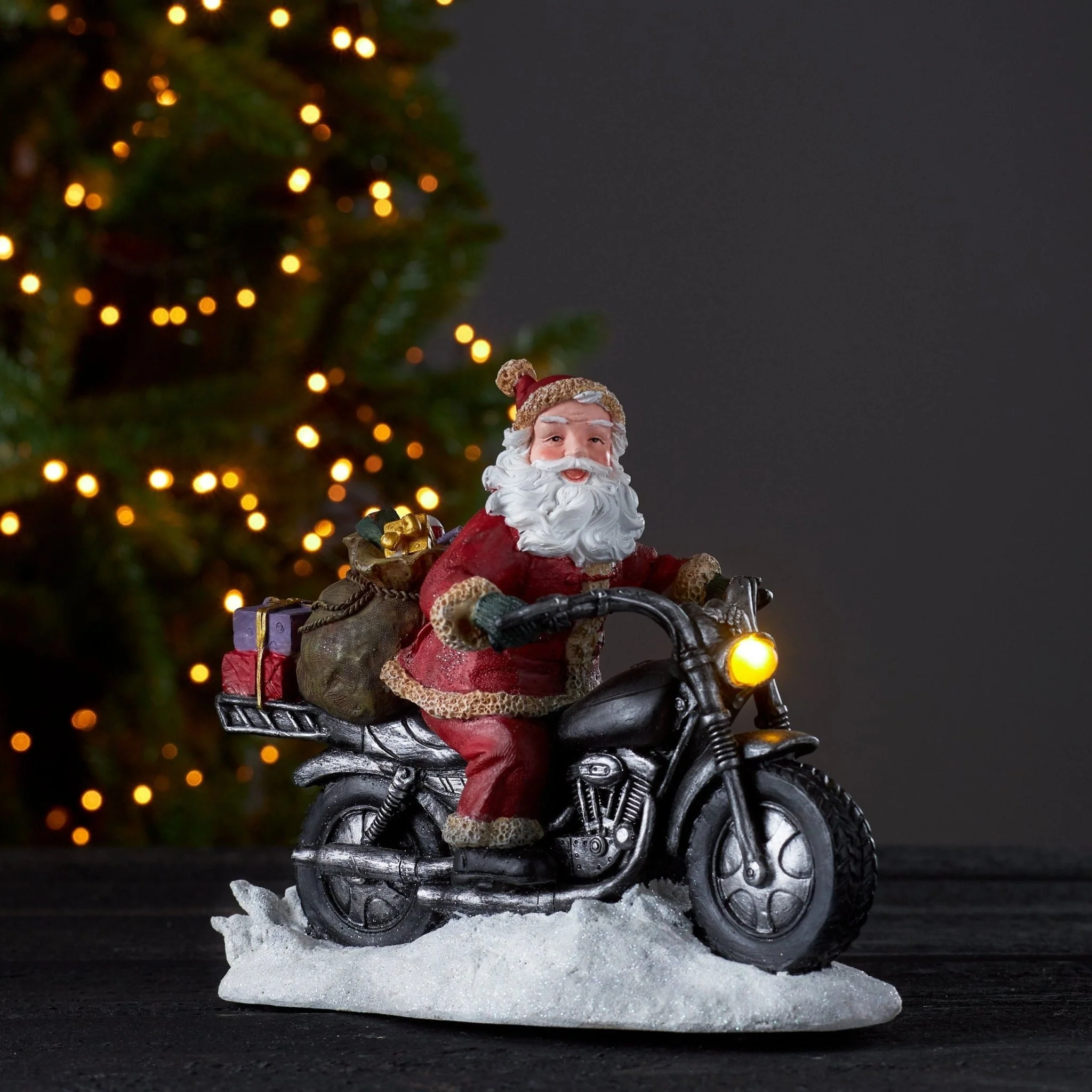 Eglo LED Santa Claus on Motorbike