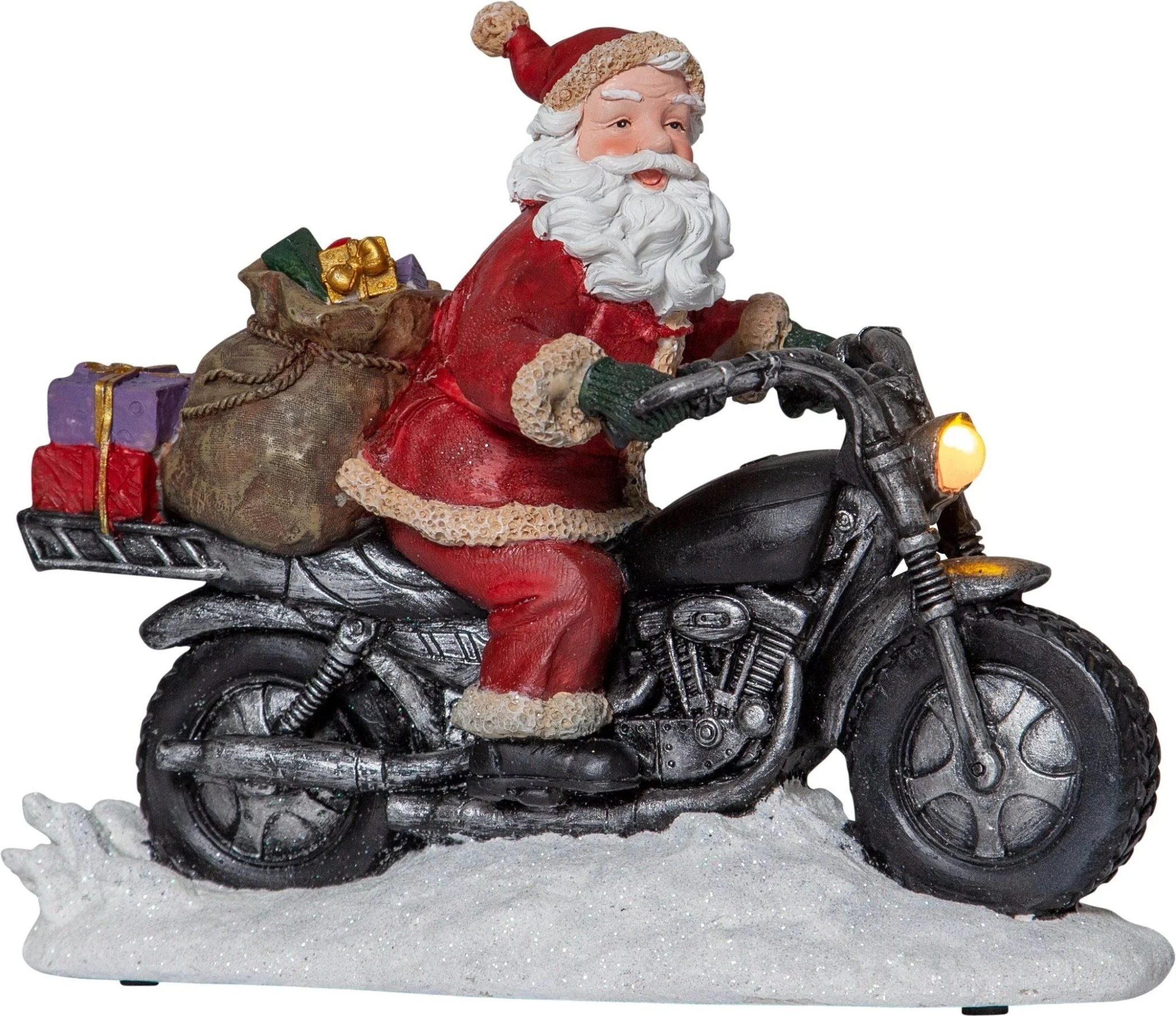 Eglo LED Santa Claus on Motorbike - Image 2
