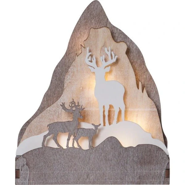 Eglo Reindeer and Mountain LED Decoration - Image 2