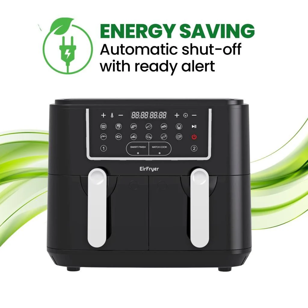 EirFryer 9 Litre Dual Basket Air Fryer - Image 3