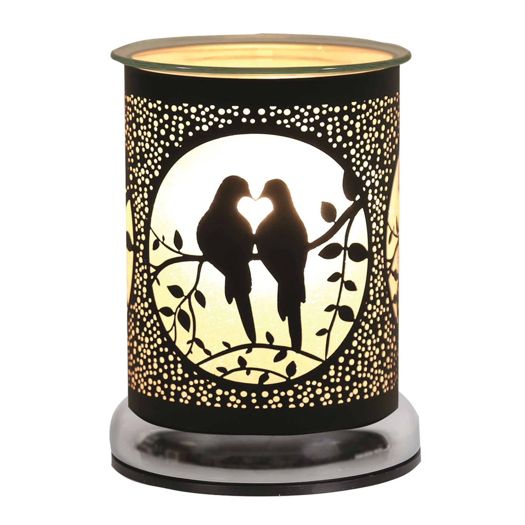 Electric Wax Melter Touch - Black Doves 17cm - Image 2