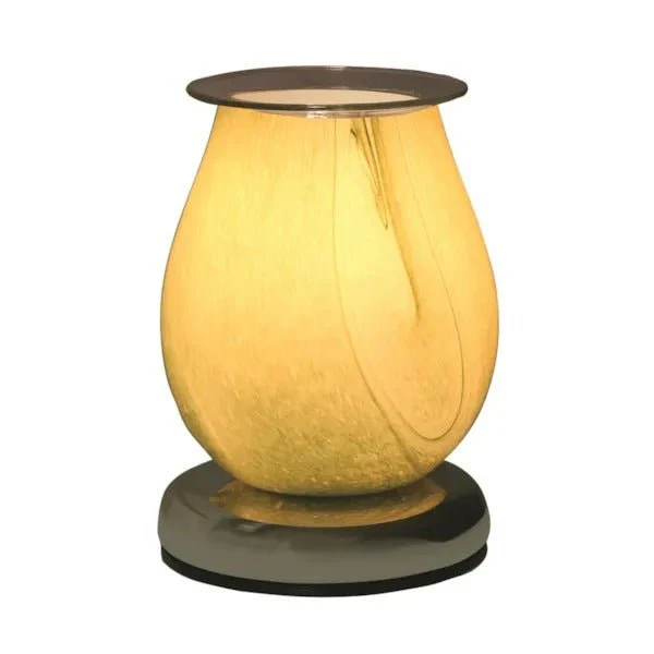 Electric Wax Melter Touch - Green Swirl Oval 16cm - Image 2