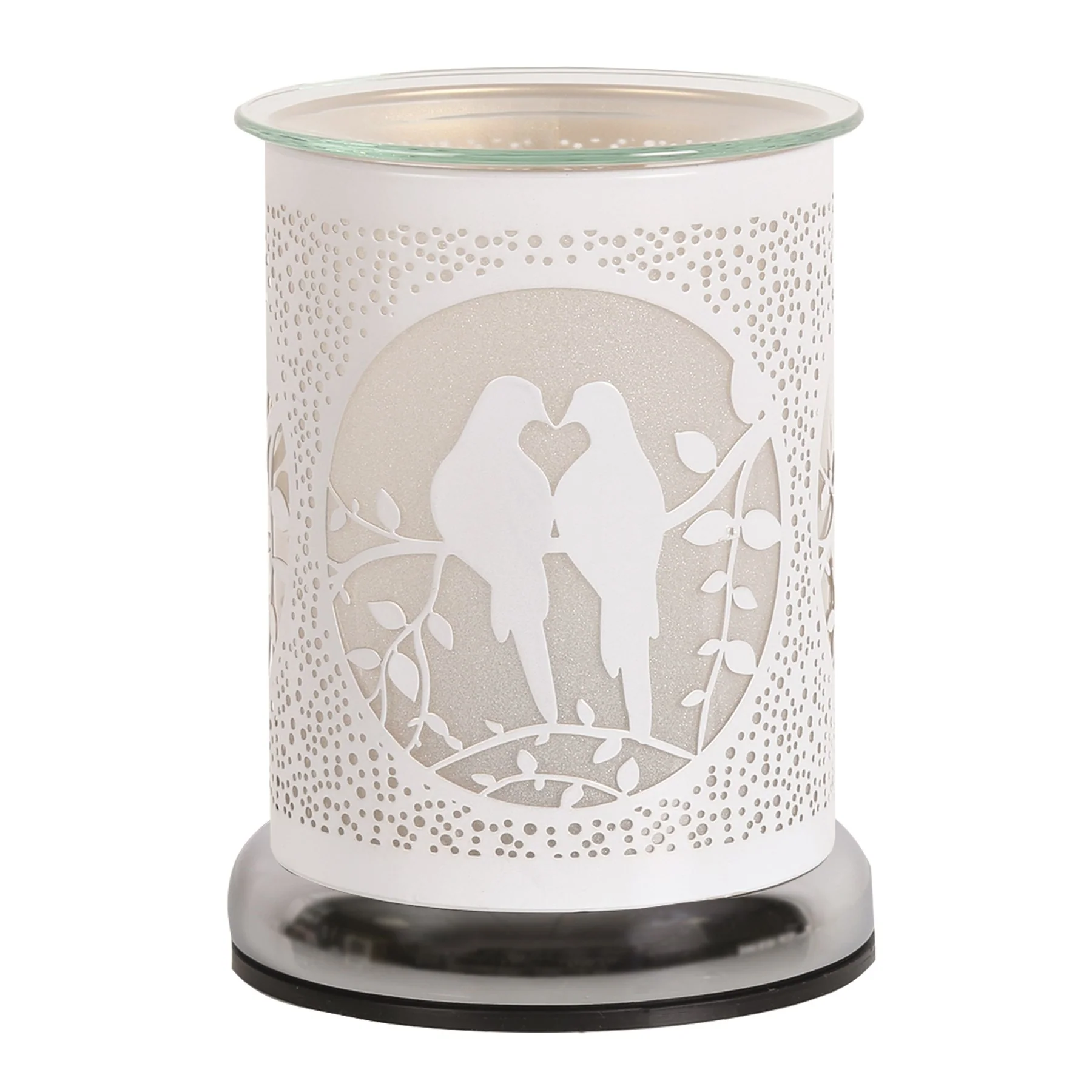 Electric Wax Melter Touch - White Doves 17cm