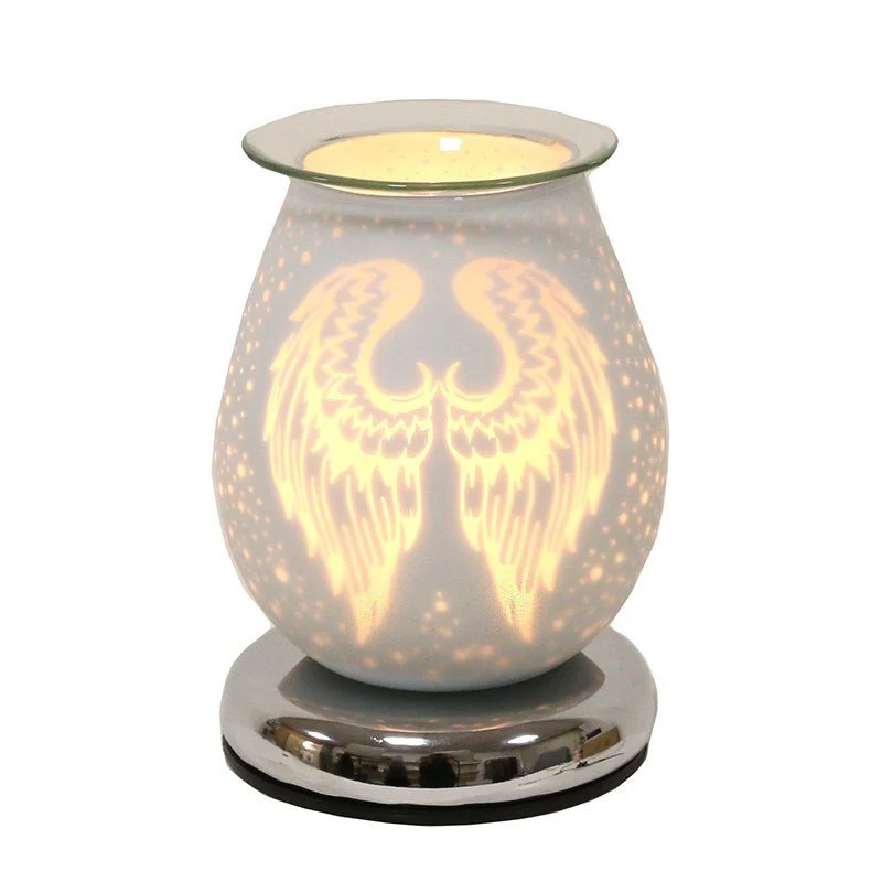Electric Wax Melter Touch - White Satin Angel Wings