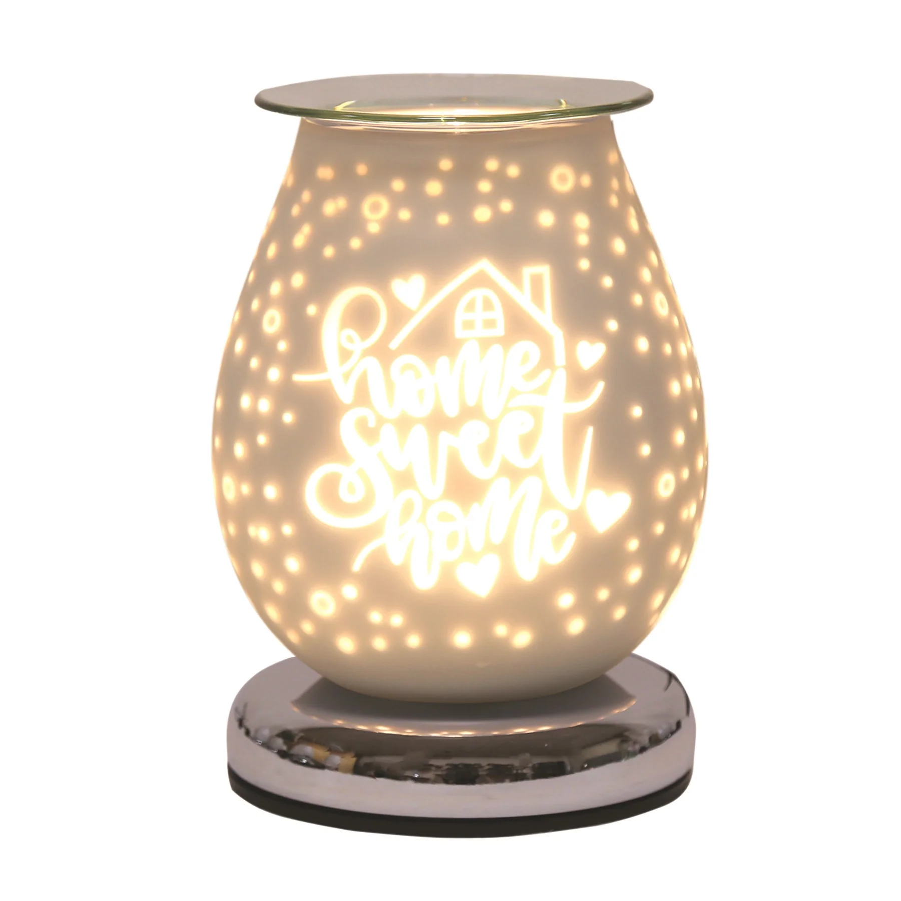Electric Wax Melter Touch - White Satin Sweet Home - Image 2