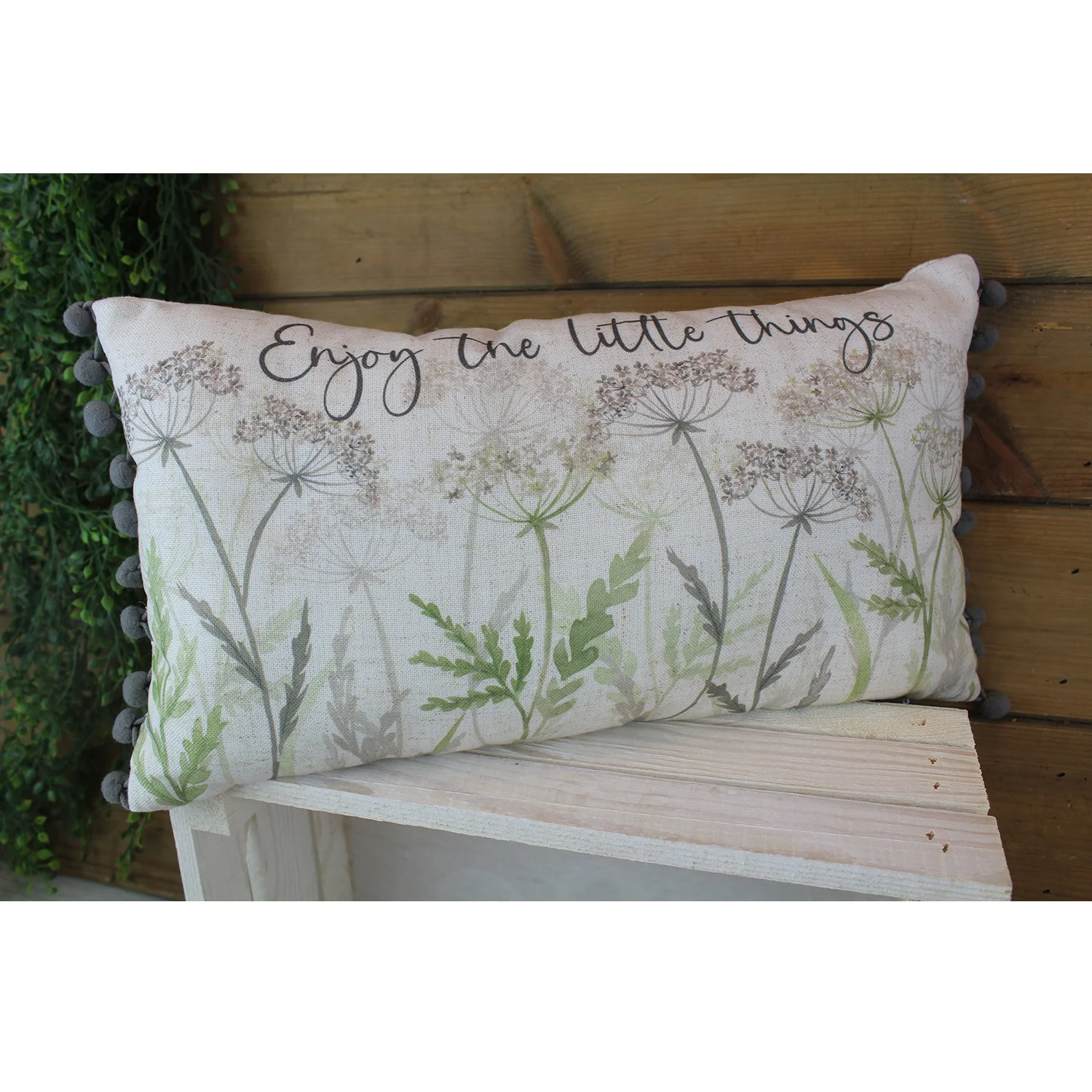 Enjoy the Little Things Cushion 45 x 25cm