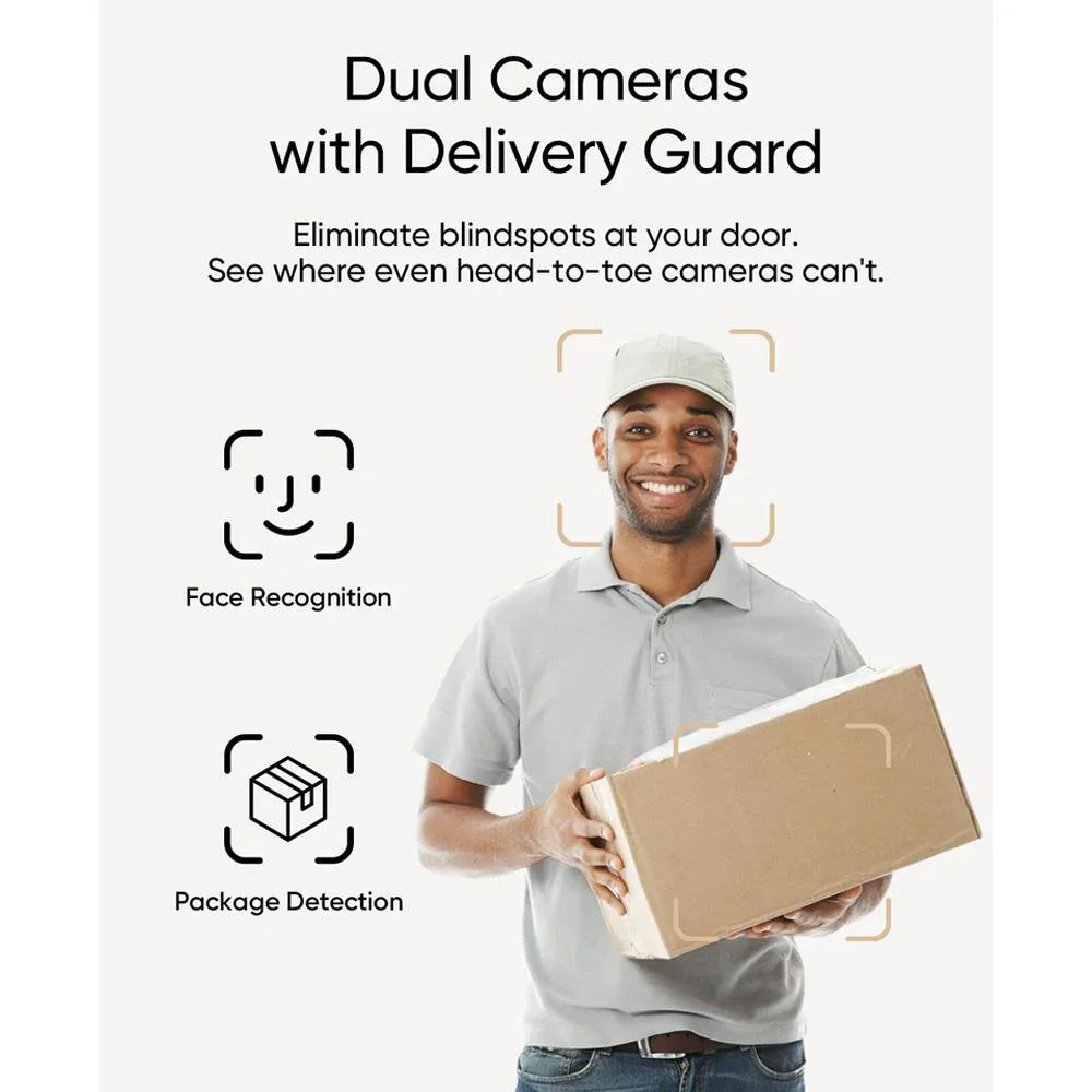 Eufy E340 Video Doorbell 2K Dual Camera Colour Night Vision - Image 3
