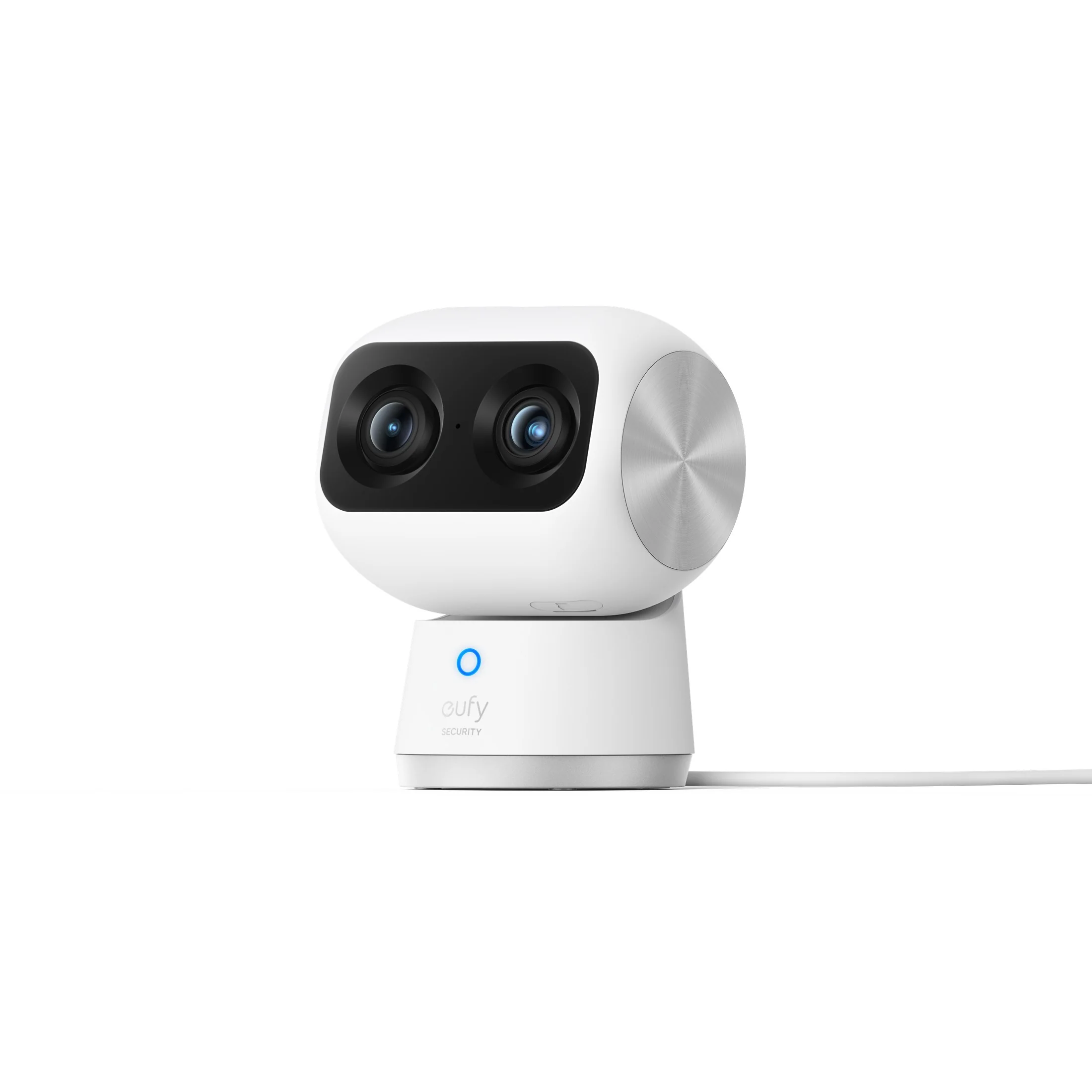 Eufy S350 4K Indoor Dual Pan & Tilt Camera with 4K Zoom and 2K Wide Lenses - White | T8416221