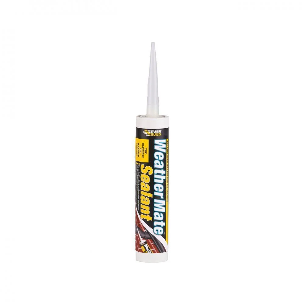 Everbuild Weather Mate Sealant 310ml - Clear