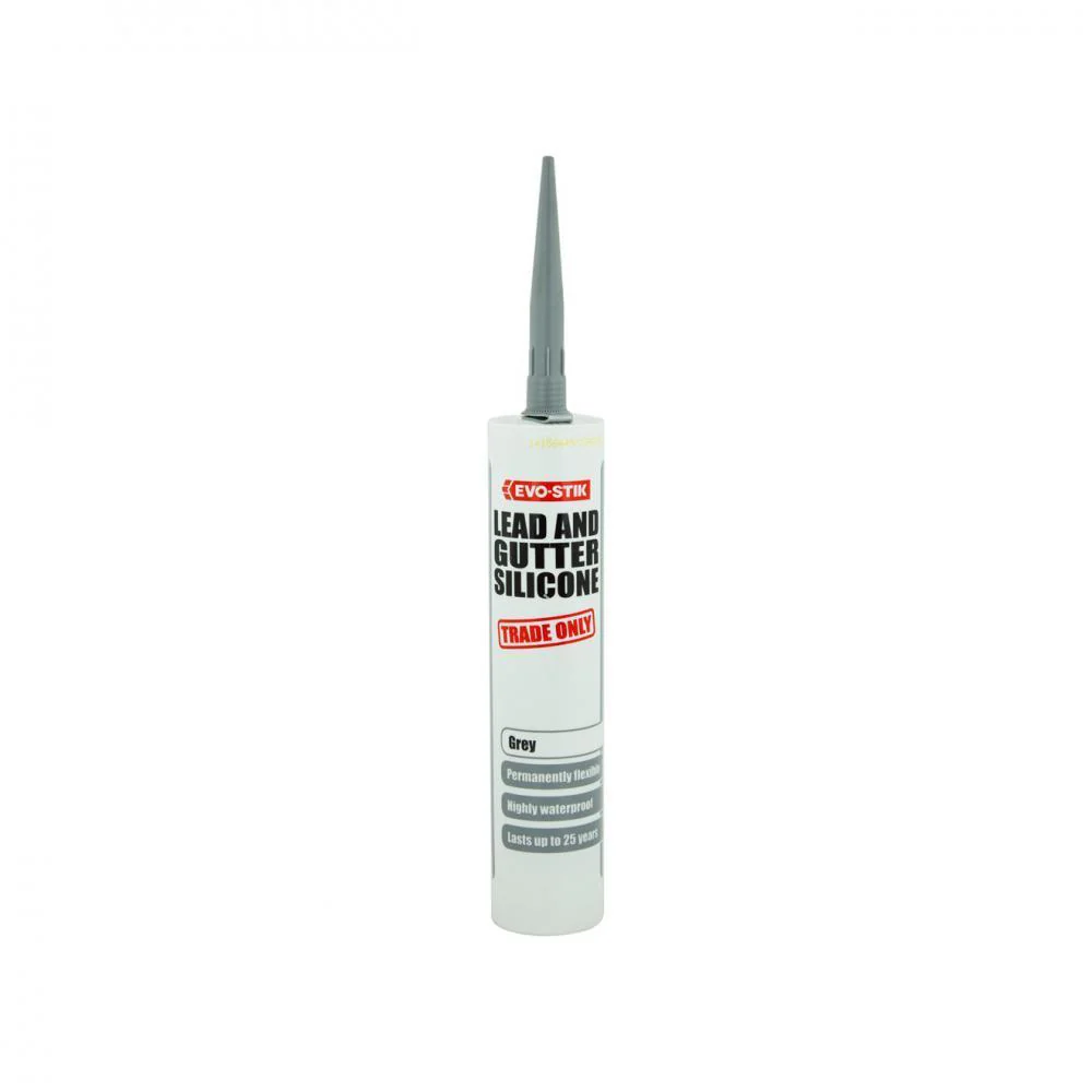 Evo-Stik Lead &amp; Gutter Sealant 310ml - Grey